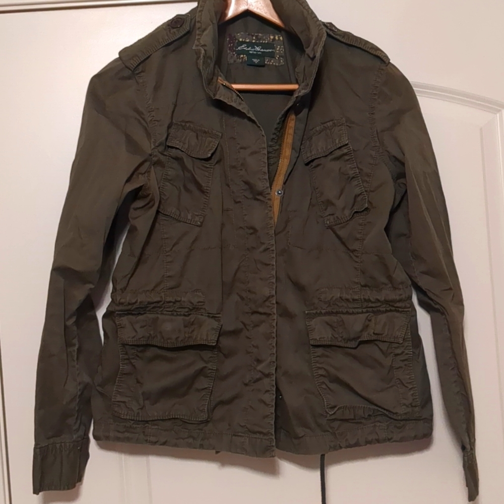 Eddie‎ Bauer jacket with cinched waist